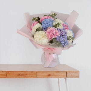 Colorful Hydrangea Bouquet