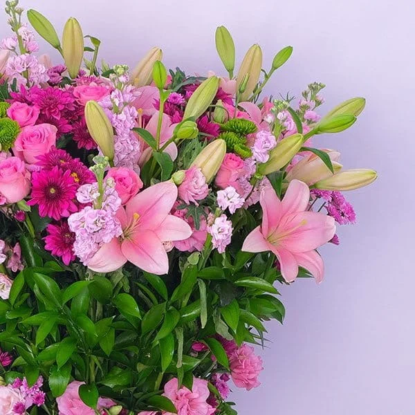 Purple Serenity Flower Bouquet