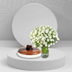 White Baby Rose Bundle