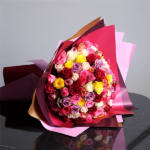 5-1 Blooming Elegance Colorful Roses